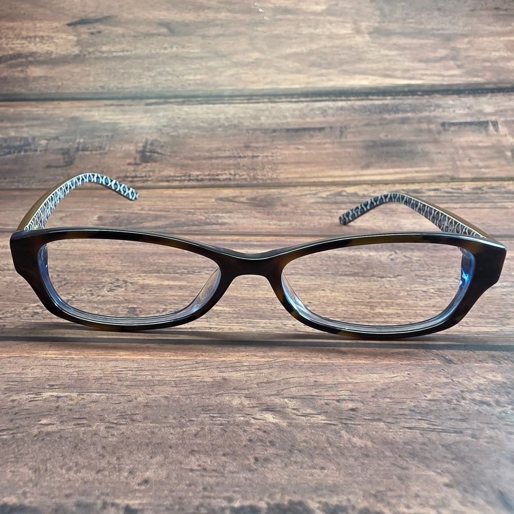 Kate Spade New York SHEBA JZM Tortoise Blue Spade Eyeglass Frames 52-15-135